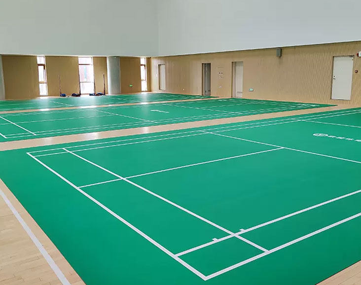 羽毛球室內(nèi)地膠球館專用運(yùn)動地板